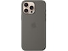 Apple iPhone 16 Pro Max Silikondeksel (steingrå) Mobildeksel