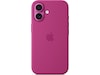 Apple iPhone 16 Silikondeksel (fuksia) Mobildeksel