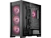 Asus TUF GAMING GT302 TG ARGB Mid Tower (sort) Midi tower