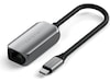 Satechi USB-C til Ethernet Adapter 18cm (grå) Kabeladaptere & overganger
