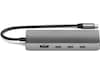 Satechi Multiport 8K Docking (space gray) Dockingstasjon & USB-HUB