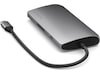 Satechi Multiport 8K Docking (space gray) Dockingstasjon & USB-HUB
