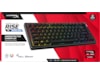 HyperX Alloy Rise 75 trådløst gamingtastatur (sort) Gamingtastatur