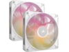 Corsair iCUE LINK RX140 RGB MAX Vifte 2pk (hvit) Vifter