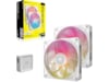 Corsair iCUE LINK RX140 RGB MAX Vifte 2pk (hvit) Vifter