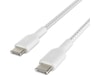 Belkin USB-C kabel 2m (hvit) USB-kabler