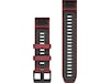 Garmin QuickFit Silikonreim 22mm (marsala/grafitt) Reim