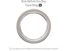 Oura Ring 4 Smart Ring str. 11 (gull) Smart ring
