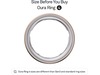 Oura Ring 4 Smart Ring str. 12 (rosegull) Smart ring