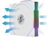 Lian Li UNI FAN TL Wireless Reverse (hvit) Vifter