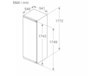 Siemens KI81RVFE0 IQ300 Integrert Kjøleskap Integrert kjøleskap