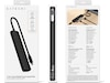 Satechi 7-i-1 Slim Multiport docking (sort) Dockingstasjon & USB-HUB