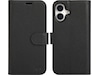 iiglo iPhone 16 2-i-1 Lommebokdeksel (sort) Mobildeksel