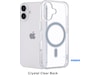 iiglo iPhone 16 Magnetic Clear Case (gjennomsiktig) Mobildeksel