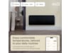 Mill Invisible Smart WiFi Gen 4 panelovn 1300W (sort) Panelovner