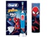 ORAL-B Vitality Pro Kids Elektrisk tannbørste (spiderman) Elektriske tannbørster