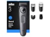 Braun Series 3 Skjeggtrimmer (grå) Barbermaskiner