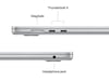 MacBook Air 15" M4 (2025) 256GB (sølv) PC - Bærbar / laptop