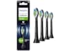 Philips Sonicare W2 Optimal White tannbørstehoder (4 pack, sort) Tannbørstehoder
