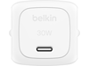 Belkin BoostCharge 30W USB-C lader (hvit) Mobilladere