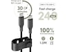 PanzerGlass Racing 240W USB-C kabel, 1,2m (sort) USB-kabler