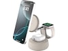 Belkin UltraCharge Pro 3-in-1 Qi2 Ladestasjon (sand) Trådløs lader