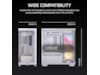 Corsair 3500X LXR LINK Mid Tower (hvit) Midi tower