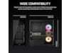 Corsair 3500X LXR LINK Mid Tower (sort) Midi tower