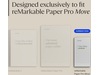 reMarkable Paper Pro Move Book Folio (grå) Tilbehør til digitale notatblokker