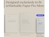 reMarkable Paper Pro Move Book Folio (brun) Tilbehør til digitale notatblokker