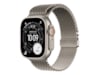 Apple Watch Ultra 3 49mm GPS + LTE Titan (naturlig) Smartklokker