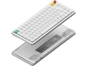 NuPhy Air75 V3 trådløst gaming tastatur (nova white / brown nano) Gamingtastatur