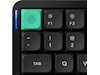 NuPhy Air75 V3 trådløst gaming tastatur (nebula black / red nano) Gamingtastatur