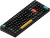 NuPhy Halo96 V2 trådløst gaming tastatur (Obsidian black/lemon) Gamingtastatur