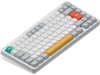 NuPhy Halo75 V2 trådløst gaming tastatur (Ionic white/raspberry) Gamingtastatur