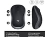 Logitech M185 Trådløs Mus Swift Grey Mus