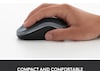 Logitech M185 Trådløs Mus Swift Grey Mus