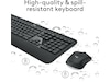Logitech MK540 Advanced Combo Trådløs Mus & tastatur -kombipakker