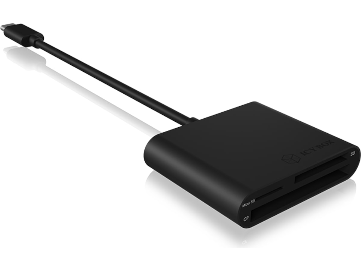ICY BOX Type-C USB 3.0 Multi Card Reader Tilbehør