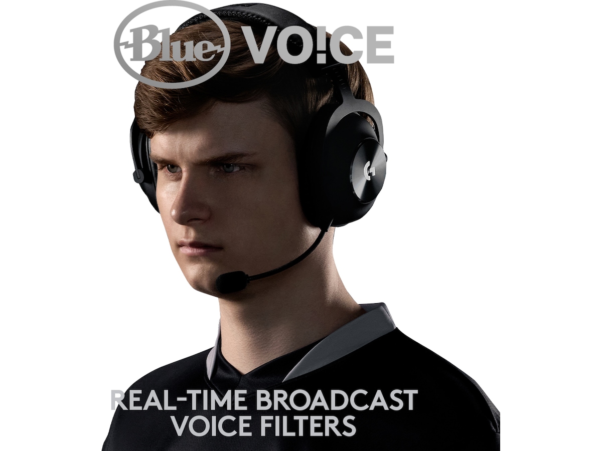 Logitech PRO X LIGHTSPEED Trådløst Gaming Headset (sort) Gamingheadset