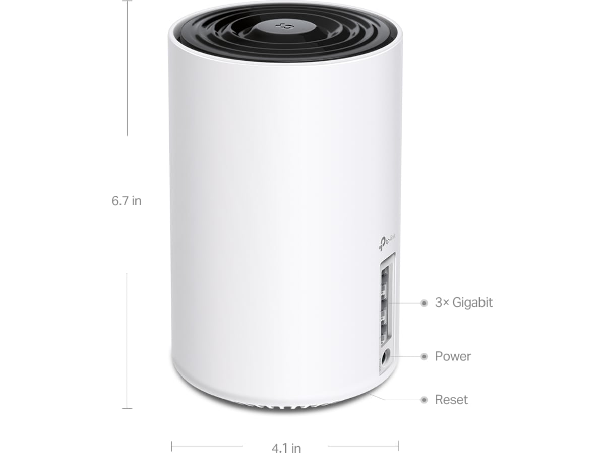 TP-Link Deco XE75 3-pack WiFi 6E Mesh Routere