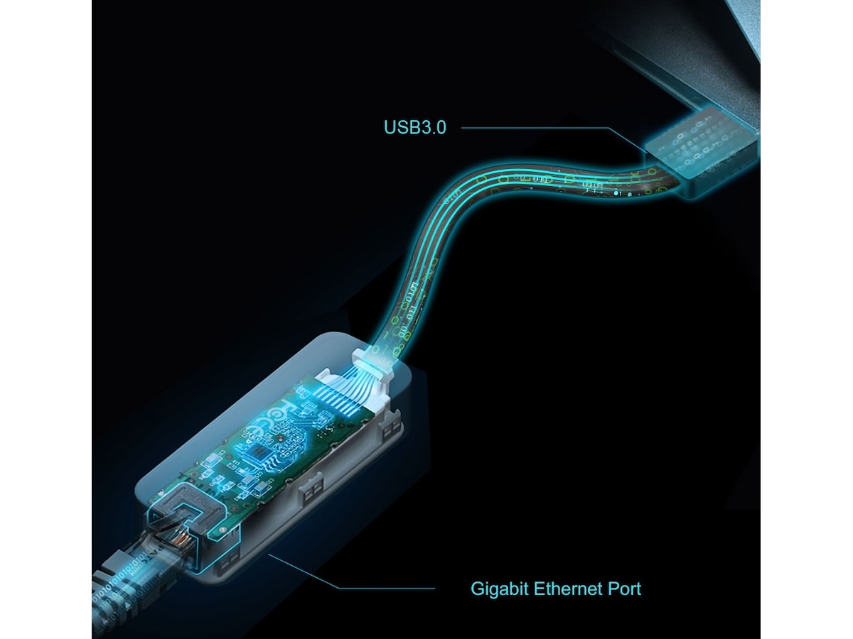 TP-Link UE306 USB to Ethernet Adapter Nettverkskort