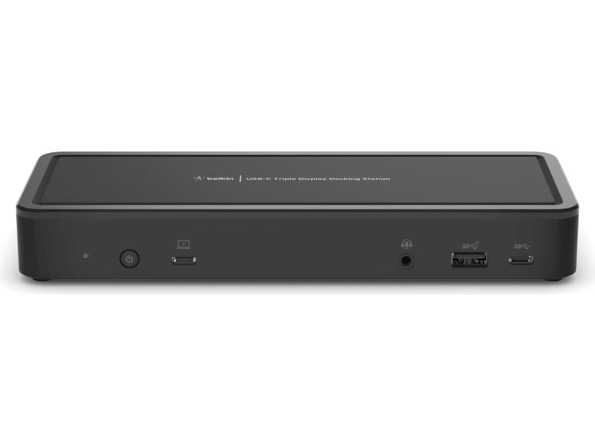 Belkin 14-i-1 Multiport Docking (sort) Dockingstasjon & USB-HUB