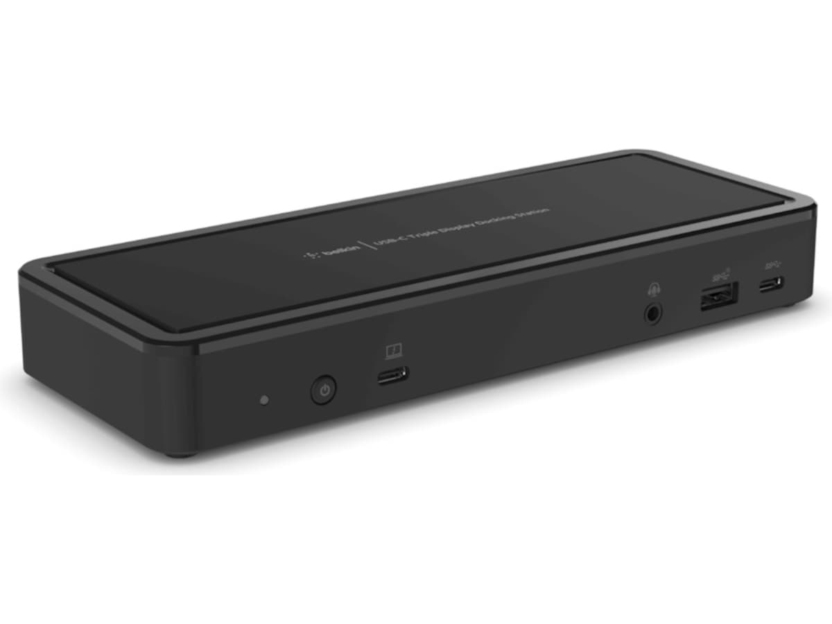 Belkin 14-i-1 Multiport Docking (sort) Dockingstasjon & USB-HUB