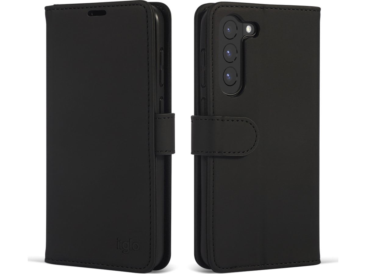 iiglo Galaxy S23+ Lommebokdeksel (sort) Mobildeksel