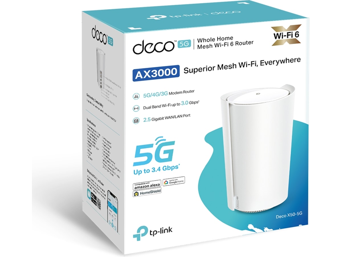 TP-Link Deco X50 5G router Routere