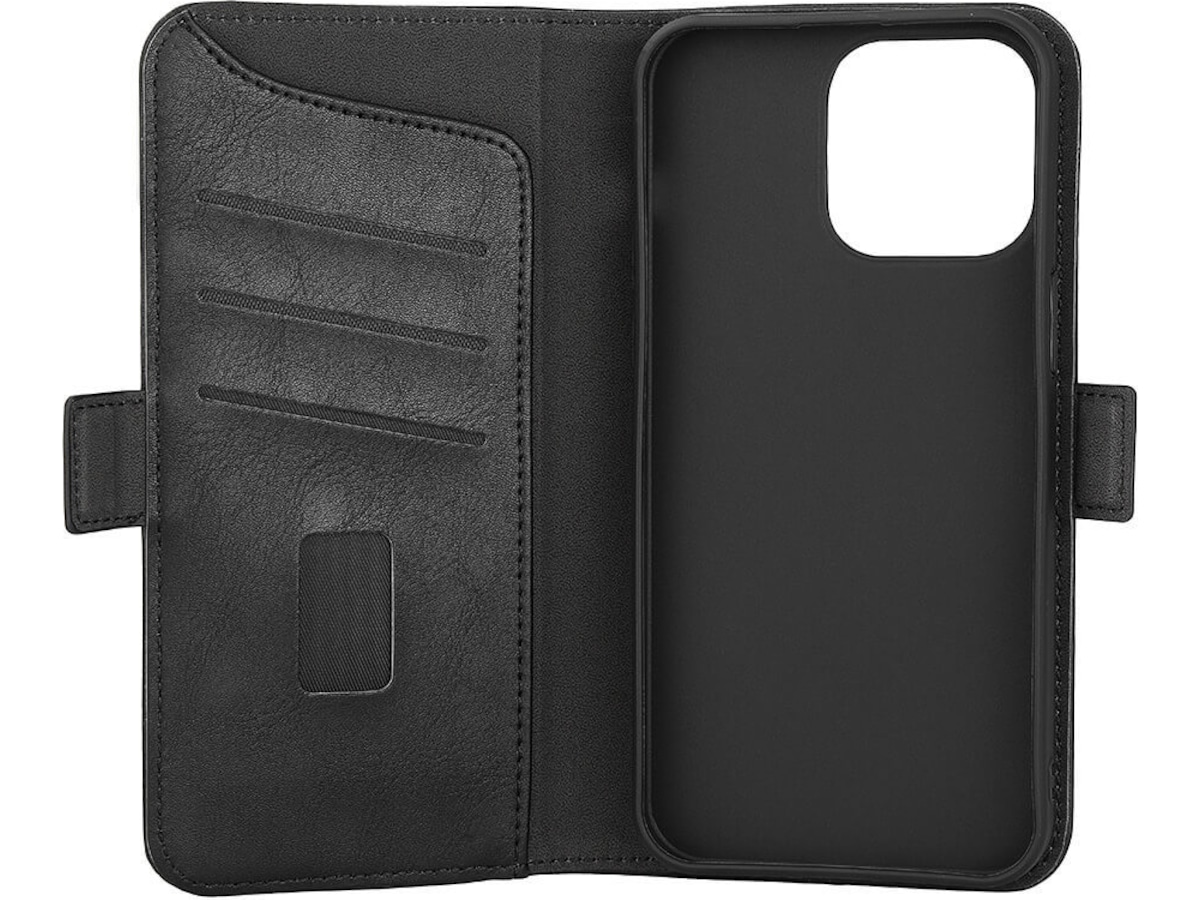 Gear iPhone 15 Pro Max Lommebokdeksel (sort) Mobildeksel