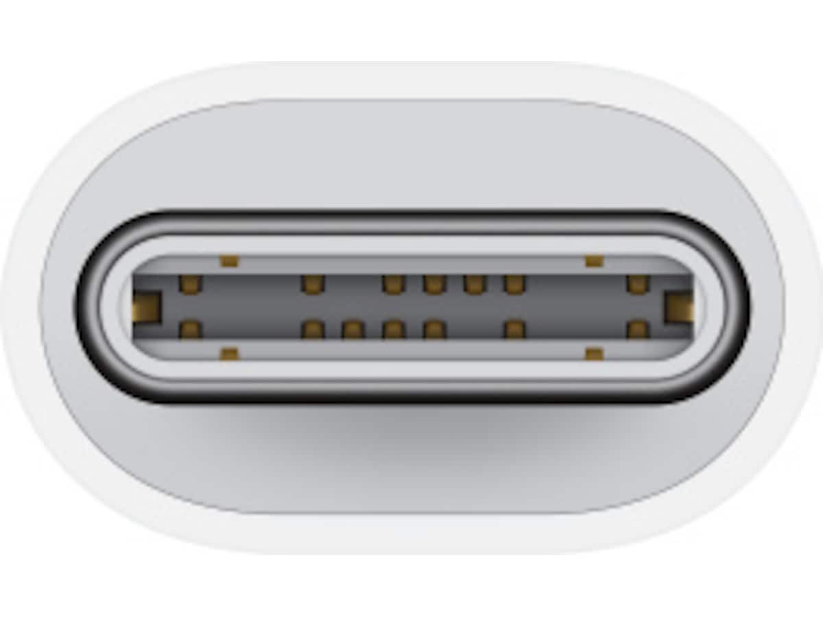 Apple USB-C til Lightning Adapter (hvit) Kabeladaptere & overganger