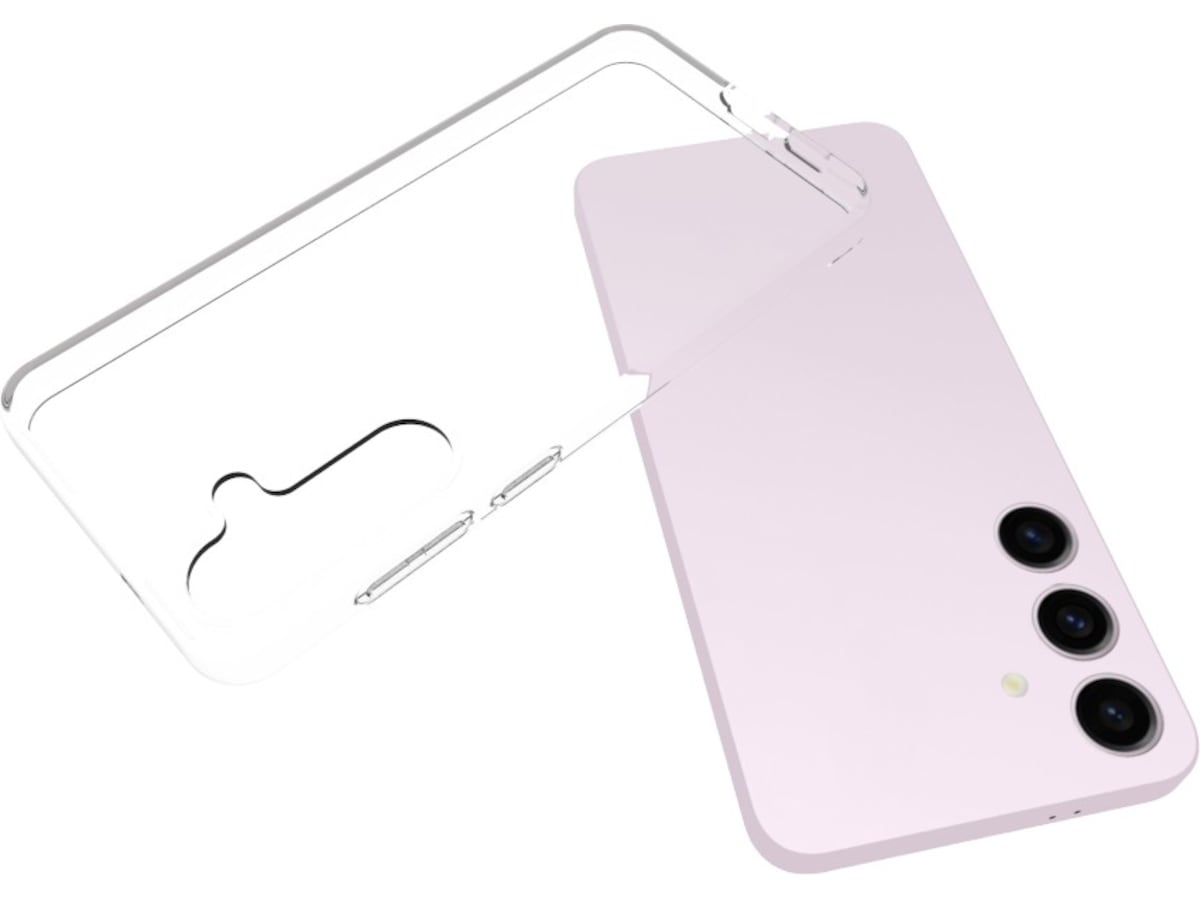 iiglo Galaxy S24+ Silikondeksel (gjennomsiktig) Mobildeksel