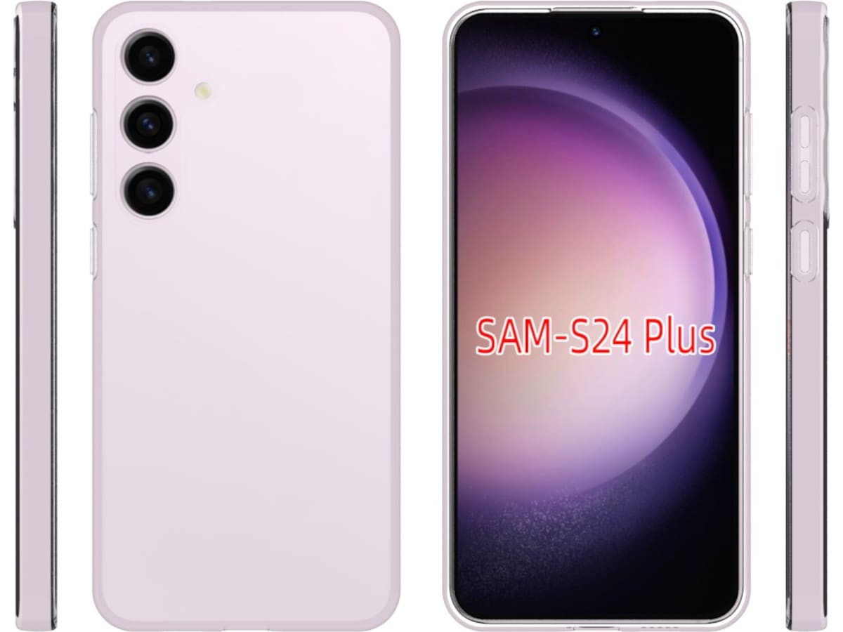 iiglo Galaxy S24+ Silikondeksel (gjennomsiktig) Mobildeksel